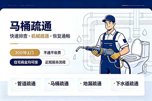 大石桥马桶疏通