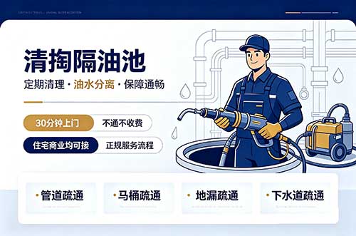 大石桥清掏隔油池
