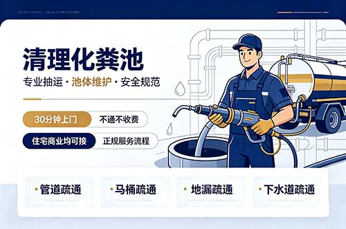 大石桥清理化粪池